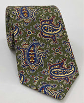 Macclesfield Modern Madder Printed Silk Tie MMPT-36